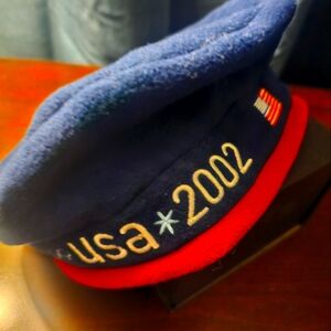 U.S. Olympics 2002 Roots Team Baret hat official...